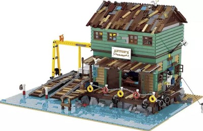 Harbortown Ship Repair Yard Building Block Set | General Jim s Toys & Bricks | G