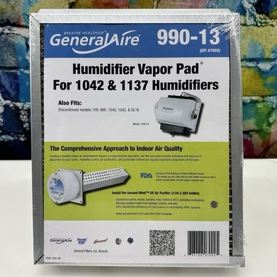 GeneralAire 990-13 GFI #7002 Humidifier Vapor Pad For 1042 & 1137 Sealed NEW!