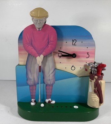 The Original Golf Clock 1996 Fun-Damental Too-Vintage Putting Action Light Sound