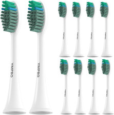 YMPBO 10 Pack Toothbrush Replacement Heads Compatible with TAO Clean Sonic
