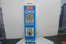 PECO HO/OO CODE 100 NICKEL SILVER RAIL INSULFROG SL-97 SMALL RADIUS Y  TURNOUT !