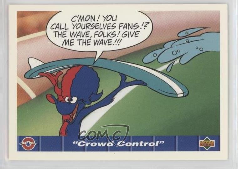 1992 Upper Deck Comic Ball IV Dan Marino Crowd Control #114 HOF 0q1p