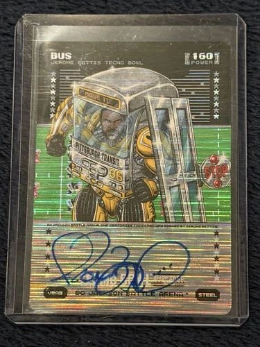 2026 Bo Jackson Battle Arena Tecmo Bowl Bus Steel Auto METALLIC SSP 160 PWR JBA8