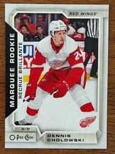 2018-19 O-Pee-Chee Marquee Rookie Dennis Cholowski #633