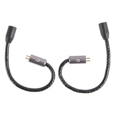 Plug  Play MMCX to 2 Pin 0.78mm Plugging Earphone Adapter Connector Cable