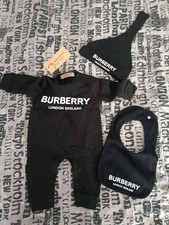 Burberry Baby Baby Set Strampler Clown 0-3 Monate