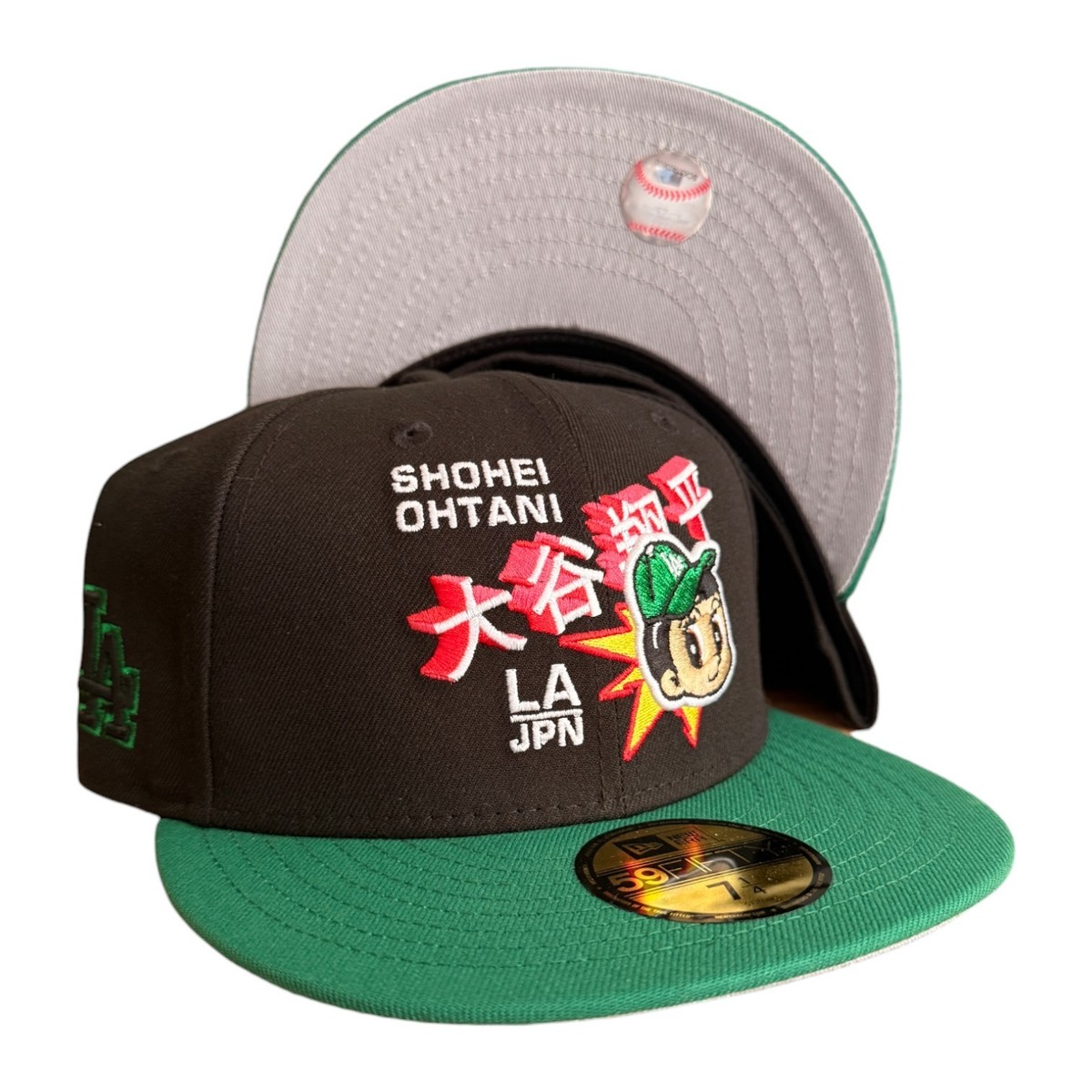 New Era Los Angeles Dodgers Shohei Ohtani 59FIFTY Fitted Hat Black