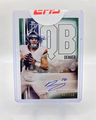 BO NIX 2024 Topps Signature Class - Rookie Class Autographs #RCA-BN Green...