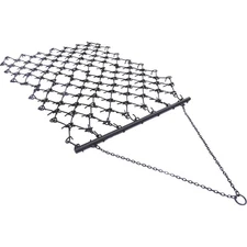 Field Tuff Heavy-Duty Drag Harrow - 6ft. x 8ft., 14 Tine Rows, 1/2in. Dia.