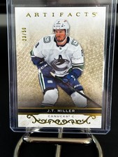 2021-22 Upper Deck Artifacts Gold /50 J.T. Miller #68 Vancouver Canucks