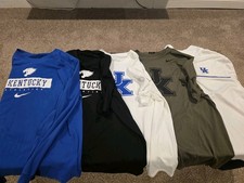 Lot Of 5 Mens Nike Kentucky Wildcats T Shirts/ Polos XXL