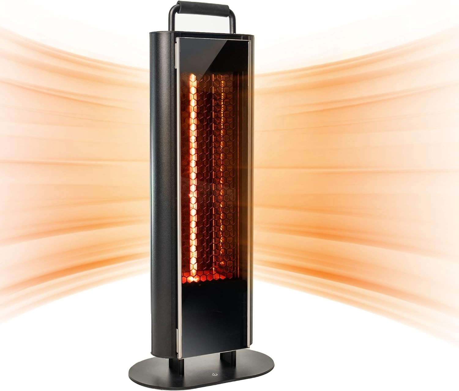 With Double-sided Design Silent Heating - Black