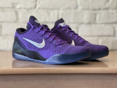 Nike Kobe IX Elite Low Protro Hyper Grape Moonwalker Men Sz 14