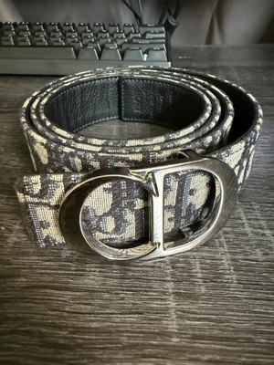 Authentic Dior CD Icon Reversible Oblique Belt 35MM Size 105  display picture 1