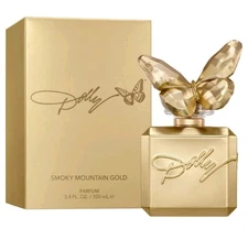 Dolly Parton 3.4 oz. Smoky Mountain Gold Extrait de Parfum-NEW SEALED BOX