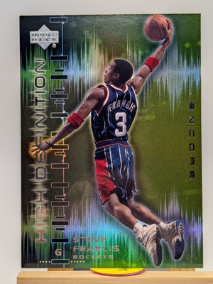 #ad 2001 Upper Deck Steve Francis High Ignition Encore #HD2 JA135 $1.49
