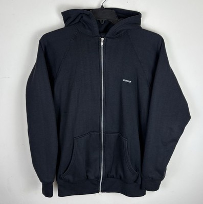 Vintage 80s 90s McGregor Full Zip Jacket / Hoodie / Black / Size 