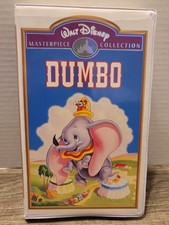 DUMBO VHS Disney Clamshell Masterpiece Collection