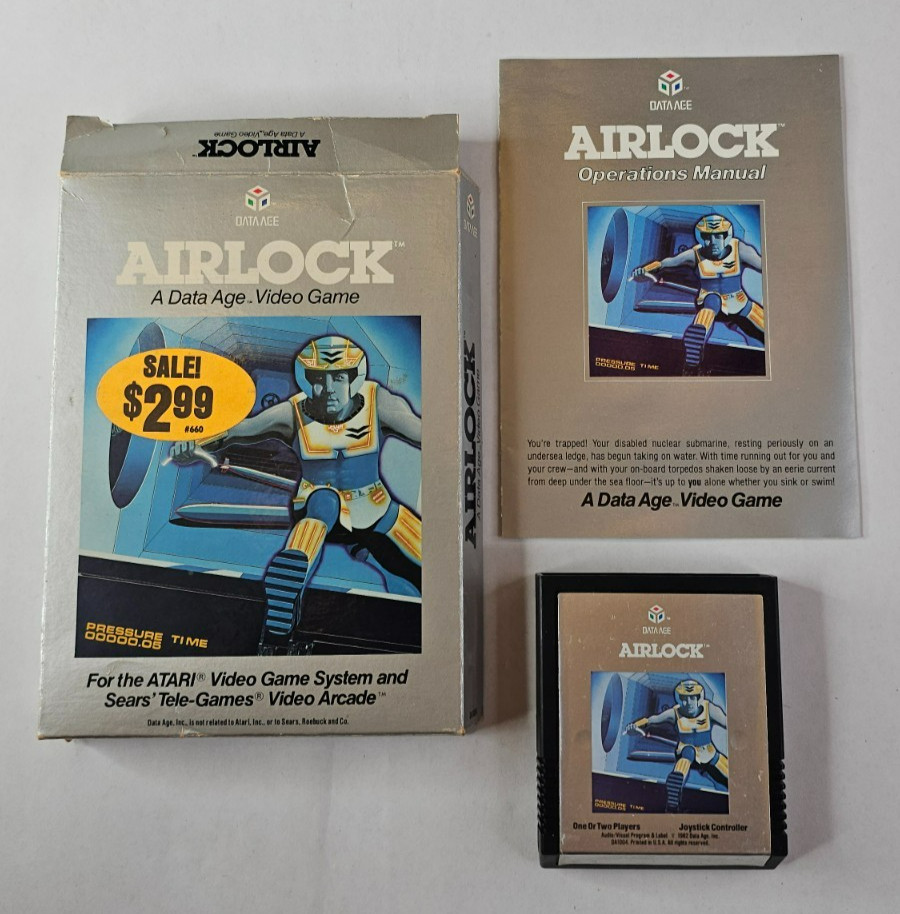 Airlock Atari 2600, 1982 UNTESTED