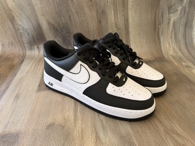 Men Nike AIR FORCE 1 LOW '07 'WHITE SWOOSH PANDA' [DV0788-001] Brand New Sz 10.5