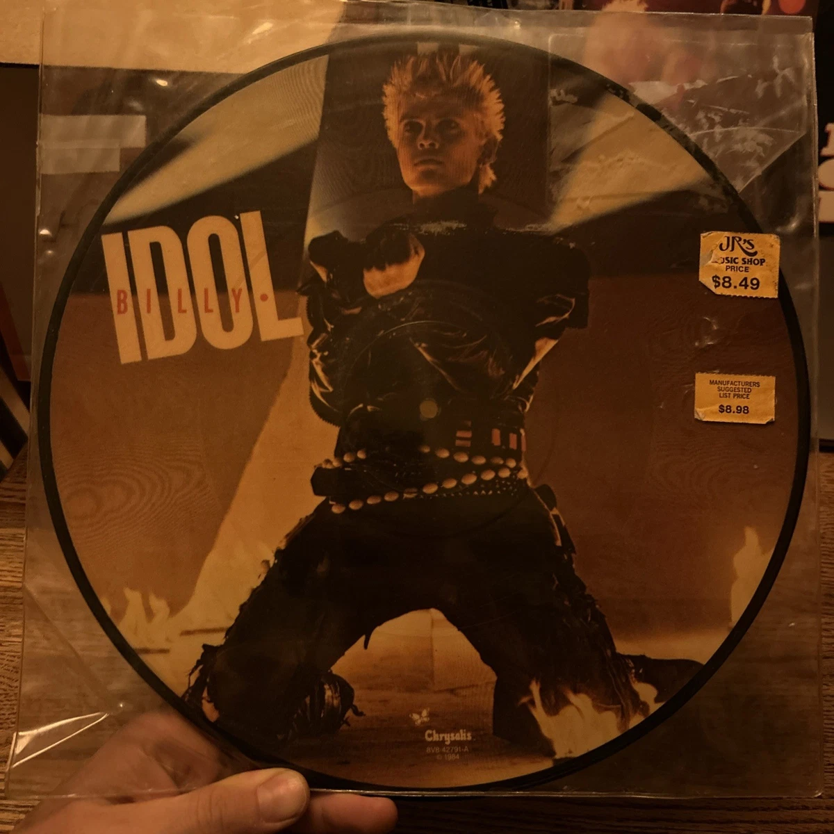 Billy Idol Vinyl Records Picture Disc for sale | eBay