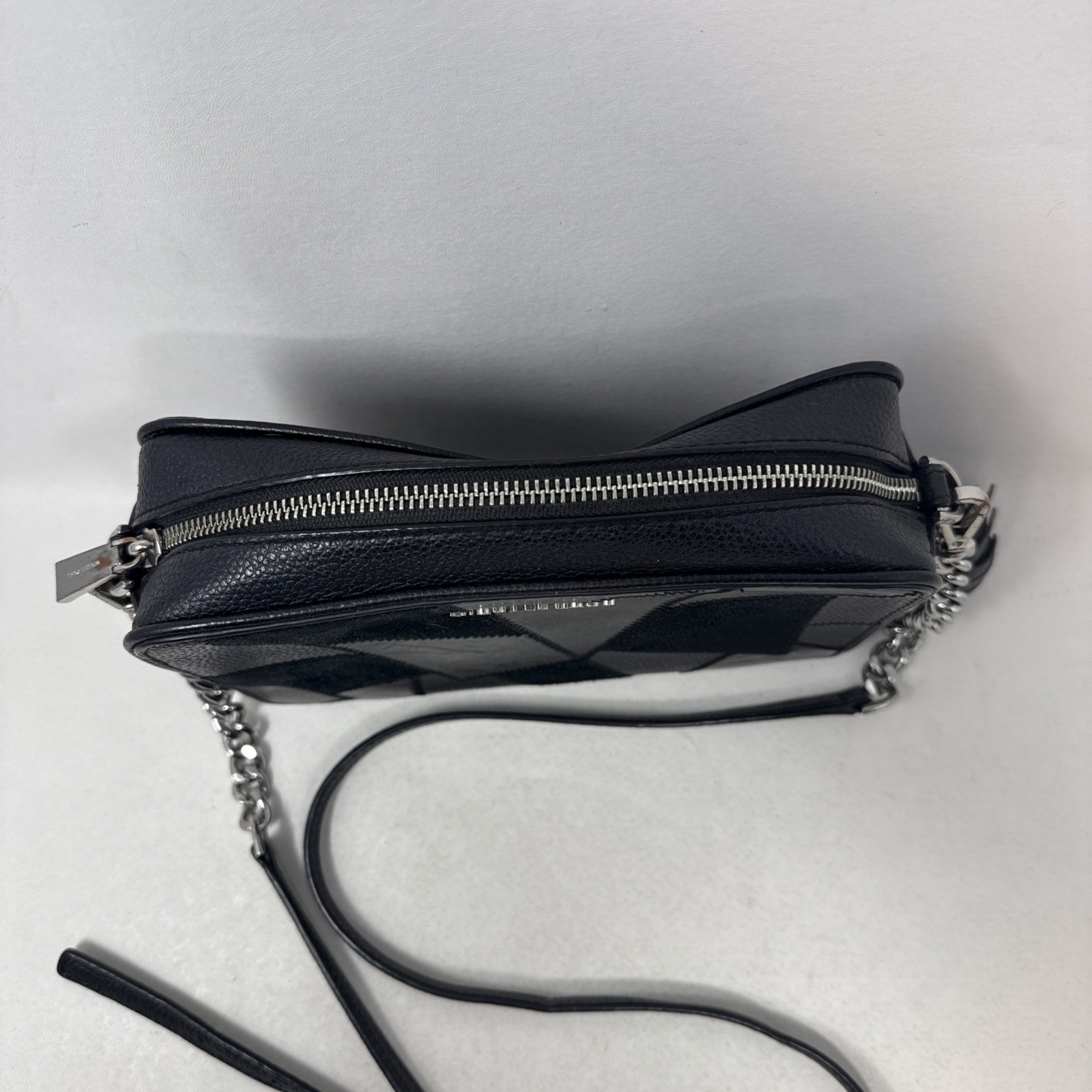 Michael Kors Black Leather Patchwork Crossbody Ba… - image 3