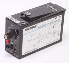 Vintage SHURE Brothers Microphone-To-Line Amplifier FP11 As Is READ