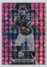 2023 Panini Mosaic Pink Camo Mosaic Prizm Antonio Gates #135 HOF 00em