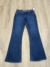 NWT Vintage Y2K Mudd Jeans Size 11 Flare Bell Bottoms Boho Hippie Festival