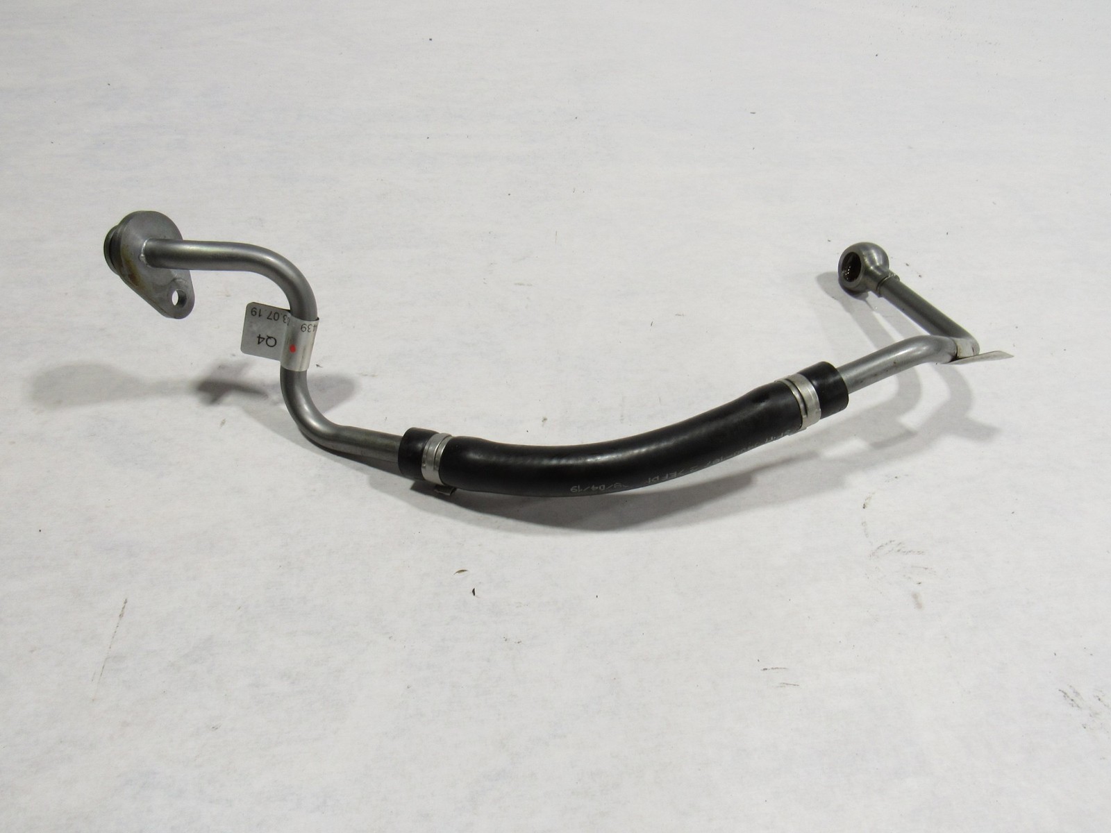 17-20 Mclaren 720S 720 2020 Left Turbo Turbocharger Coolant Hose Pipe Line #3
