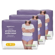 Incontinence Underwear Women Large 54 Count 3 Pack Lavender Maximum Absorbency