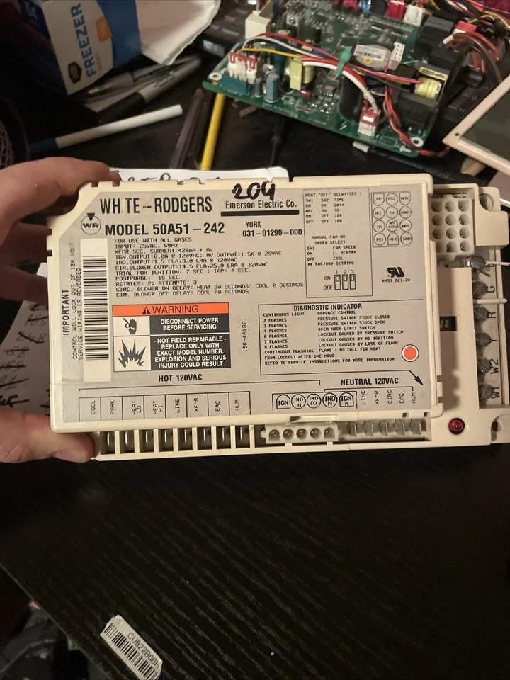 Furnace Control Board White Rodgers 50A51-242 - Image 4 of 4