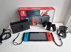 Nintendo Switch Handheld Console 32GB with Neon Blue/Red Joy-Con - Bundle(BOXED)