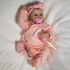 18" Realistic Reborn Baby Dolls Full Body Vinyl Silicone Newborn Girl Doll bath — photo 6