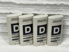 (4) Duke Cannon Air Defense Active Deodorant Midnight Swim 3 oz Each NEW