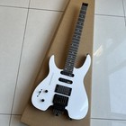 Left-handed Headless Electric Guitar SSH Pickups White Body Professional Guitar