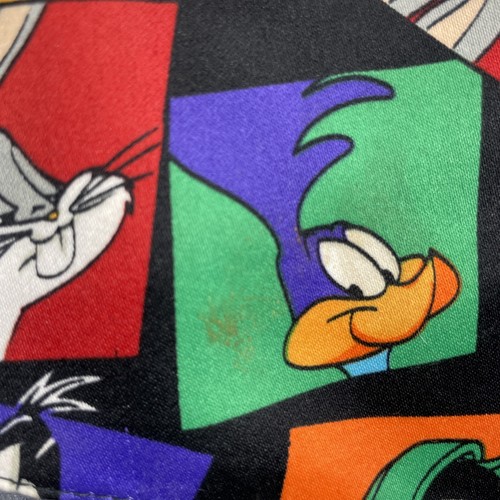 VTG Looney Tunes Vest L/XL Tweety Bird Bugs Bunny Sylvester Mania Suit READ - Picture 4 of 11