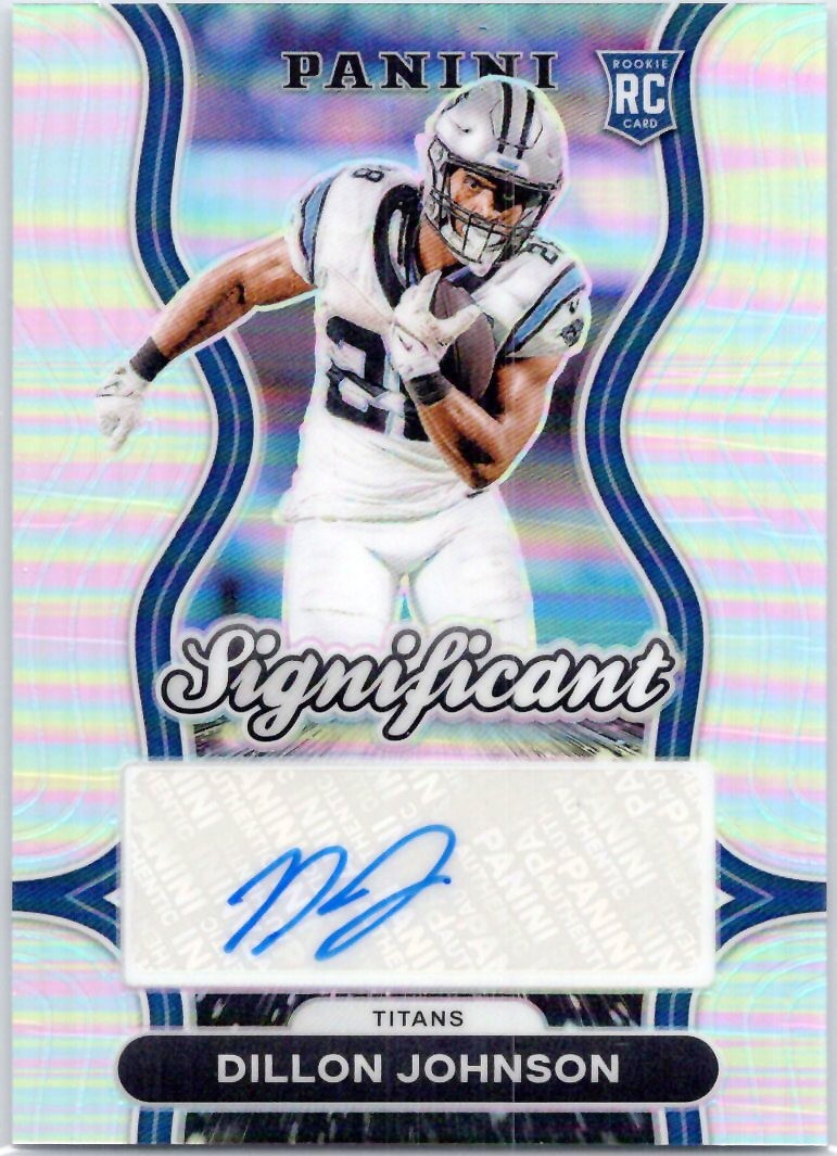 2024 Panini Prizm #SS-DJO Dillon Johnson Significant Signatures