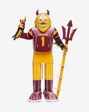FOCO NCAA Arizona State Devil PZLZ Paper Model Puzzle Kit - Mascot Sparky