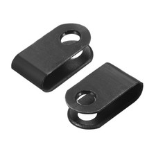 100Pcs Nylon U-type Cable Clamp Organizer Cord Clips at Wire Management 3.3mm