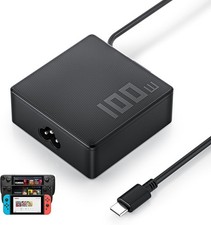 65W 100W USB-C Charger for Nintendo Switch 2/OLED/Lite  MSI Claw Handheld
