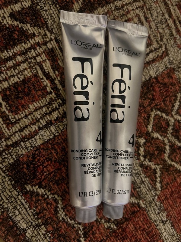 2 New Loreal Feria Bonding Care After Color Conditioner 1.7 FL. OZ