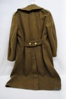 VTG US ARMY WOOL LONG TRENCH COAT,WWII, SIX BUTTONS ON FRONT ARE MISSING — photo 2