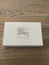 Burberry Gift Box Med Approx 6x10x2” Authentic Some Blemishes Markings/spots