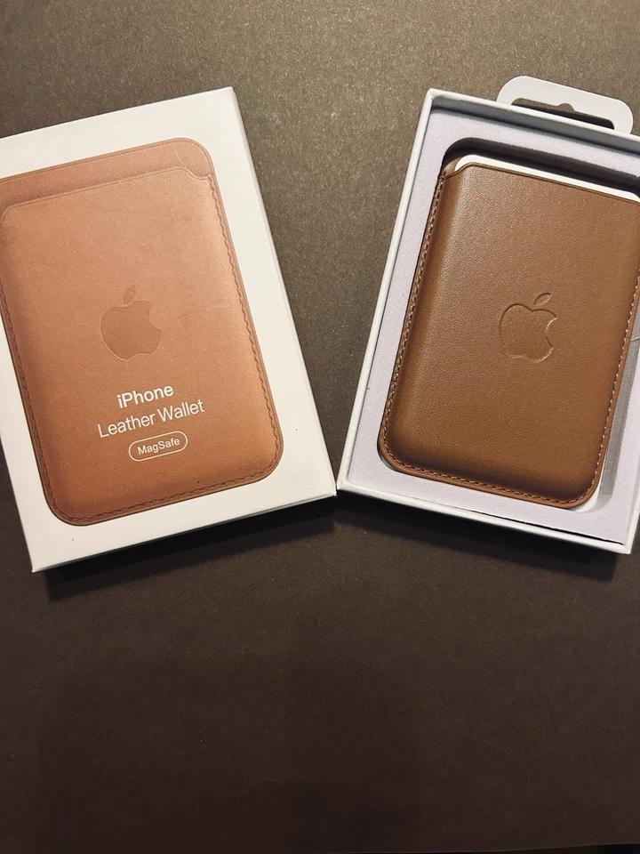 Apple MagSafe Cartera Cuero Magnético Tarjetero para iPhone 12-16 Azul Foto 3 de 4