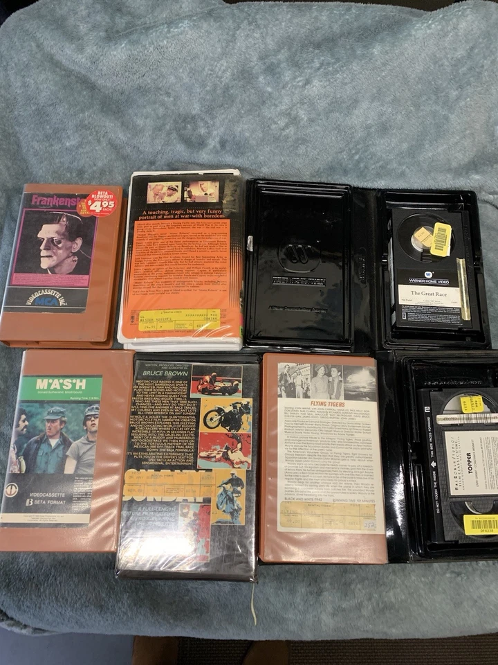 Betamax Tapes in hard-case covers - Image 2 of 4