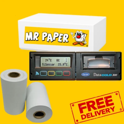 MR PAPER Carrier Datacold 300 Thermal Paper Rolls (Box of 20 Rolls)