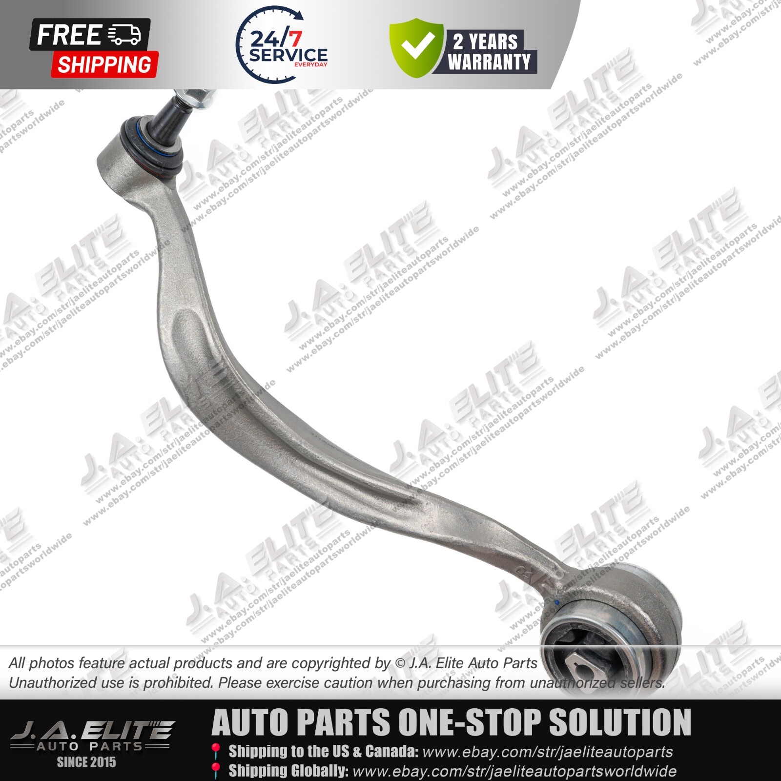 Front Lower Right Control Arm fits Rolls Royce Phantom RR1 (2004-16) 31120409267