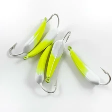 1/2 Oz Pompano Goofy Silly Jigs Lot 10 Pack Bluefish Mackerel Trout