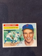 pack fresh 1956 Topps NM  #128 Eddie Yost GB